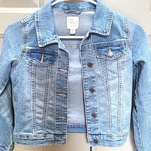 Girls Denim Jacket M 7/8
